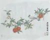 石榴山雀图